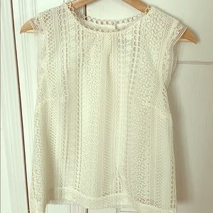 Jcrew lace blouse